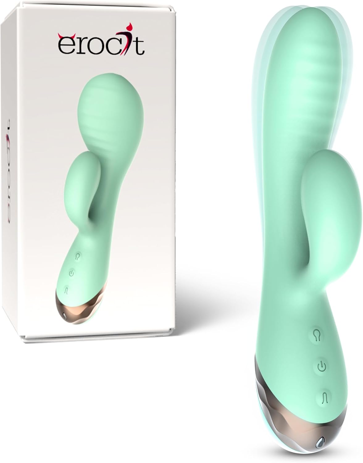 Inflatable Rabbit Vibrator for Women - Expanding G-Spot Toy