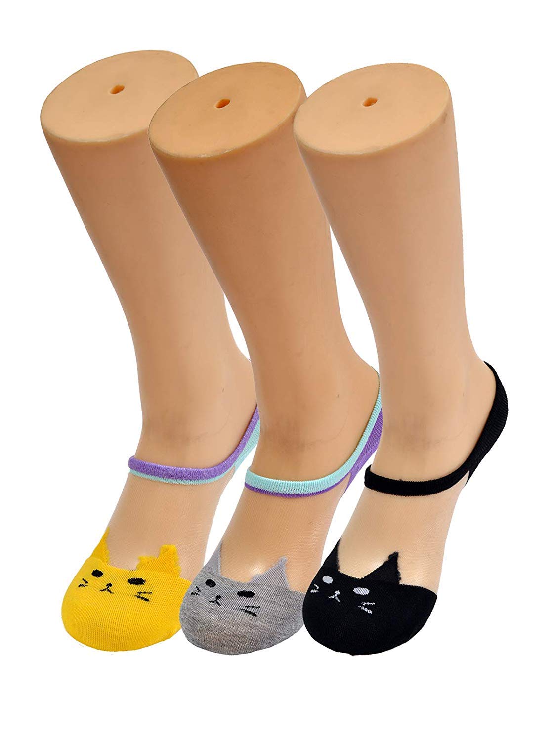 PinKit Women's Acrylic & Cotton Socks (Pack of 2)