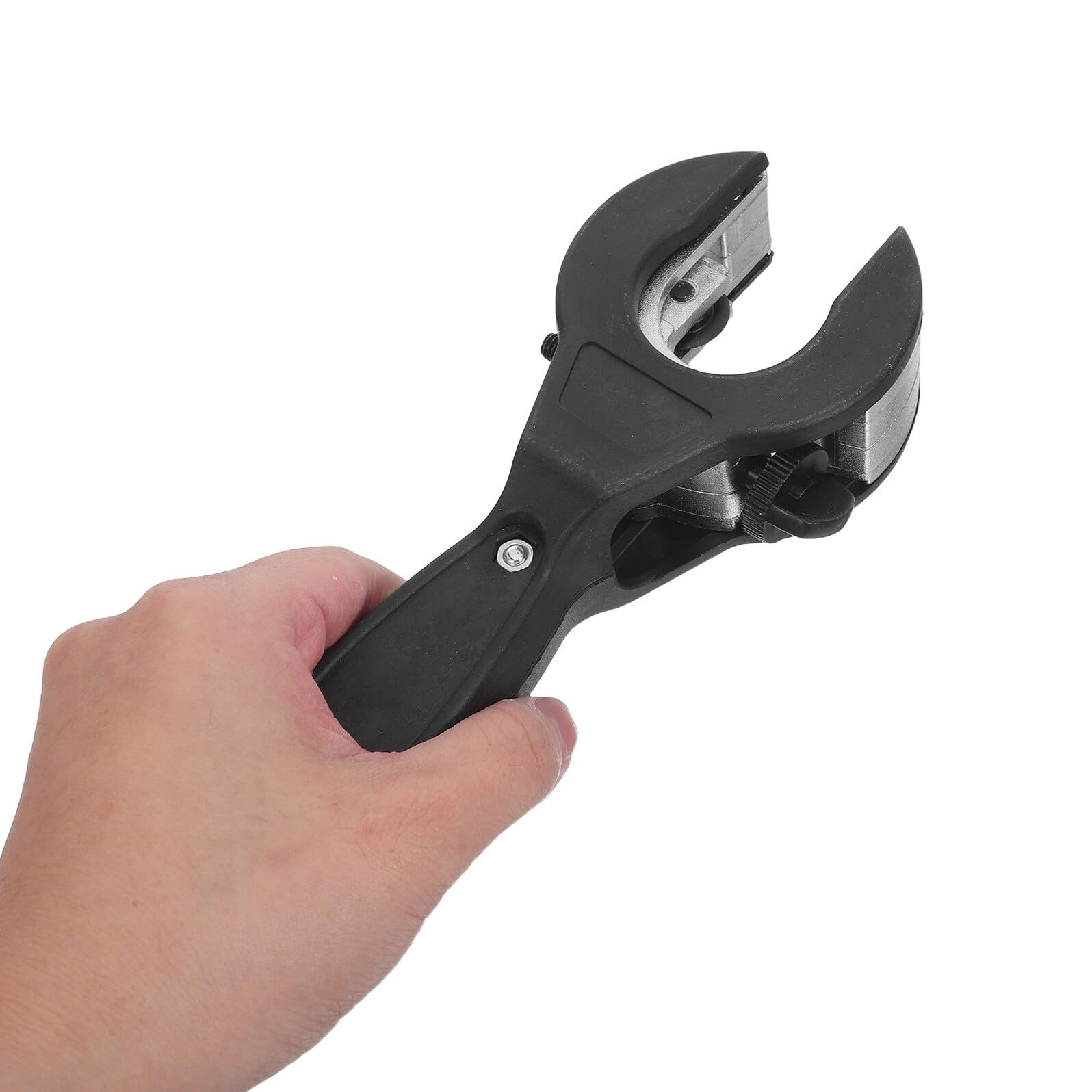 Coupe-tube à Cliquet Manuel Noir 8-29 Mm Roulement, Outil de Coupe de Tuyaux Pvc et Ppr pour Usage Industriel et Professionnel, Coupe-tubes Robuste et Précis, Outils de Coupe