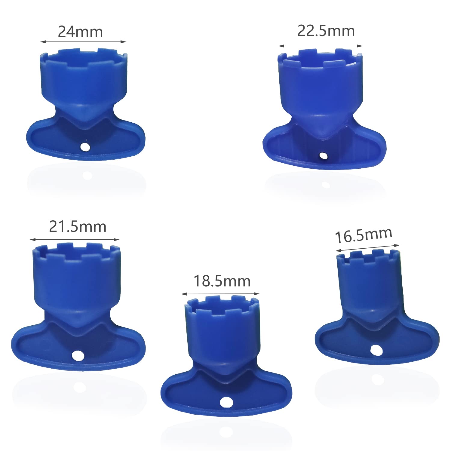 5 Chiavi Per Aeratori Rubinetto Yuaiosn - Misure M16.5/M18.5/M21.5/M22.5/M24 - Foto 2