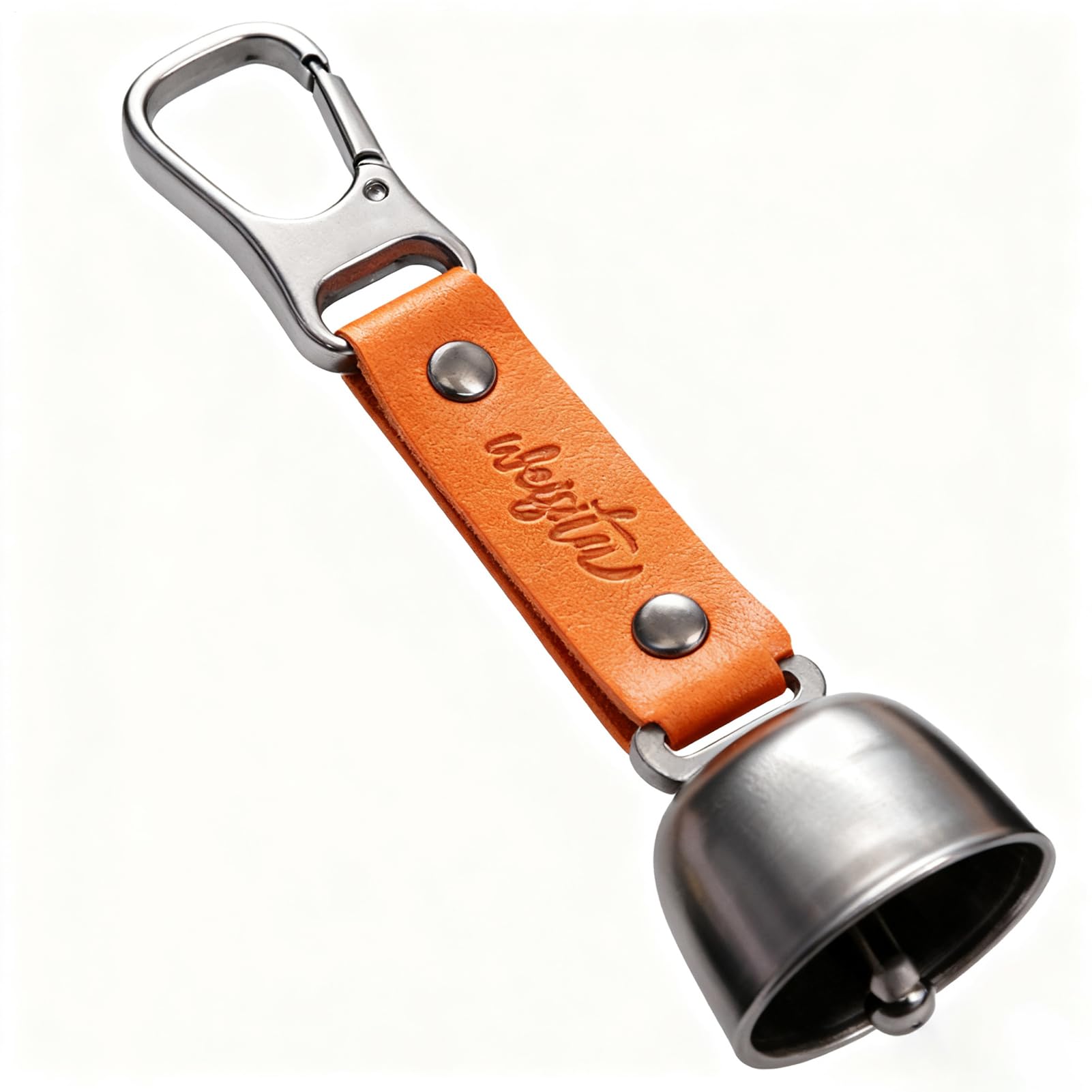 Bärenglocke für draußen – Kuhglocke aus Eisen mit magnetischem Schalldämpfer, Vintage-Glocke für Haustiere und Wanderer | Ideal für Camping, Wandern, Radfahren, Angeln, Outdoor-Sicherheit, Gartendekor