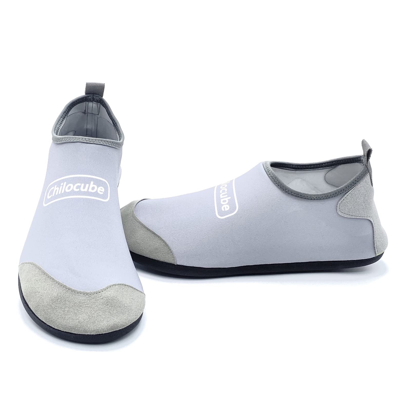 LANRU Unisex Barefoot Scuba Shoes Super Light Water Shoes Quick Dry Anti-Slip Diving Boots Beach Shoes Aqua Socks for Snorkeling Scuba Diving Canyoning