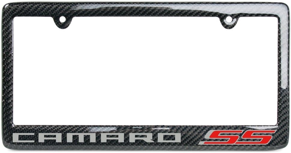 West Coast Camaro - Camaro 6th Generation Carbon Fiber License Plate Frame (Badge Logo)