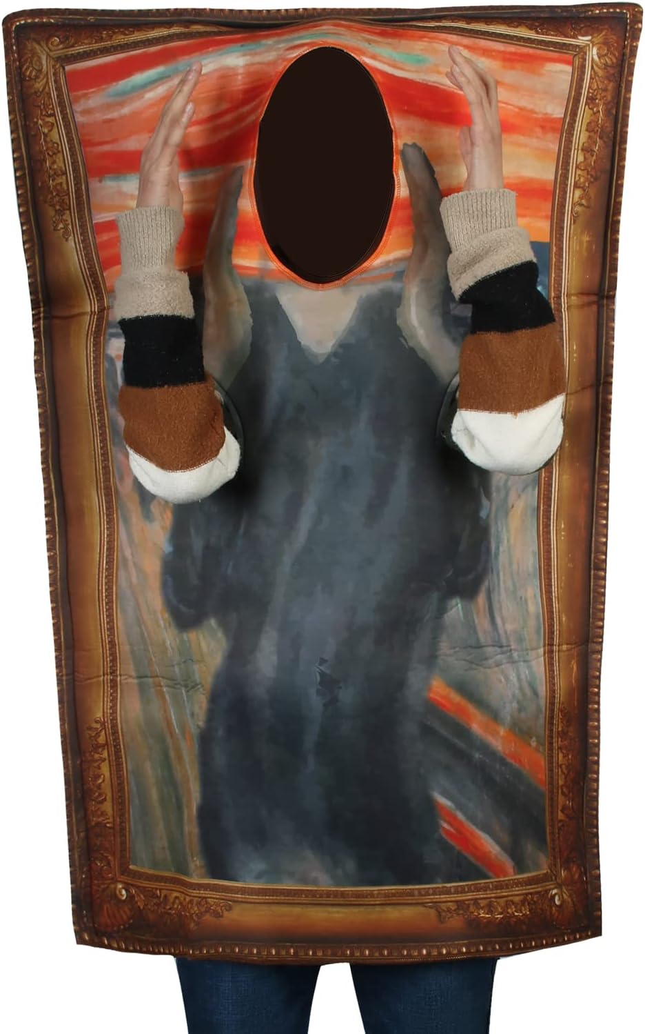World-Famous Paintings Wearable Art Collection - Unique Cosplay Outfits for Halloween, Parties & Themed Events The Scream