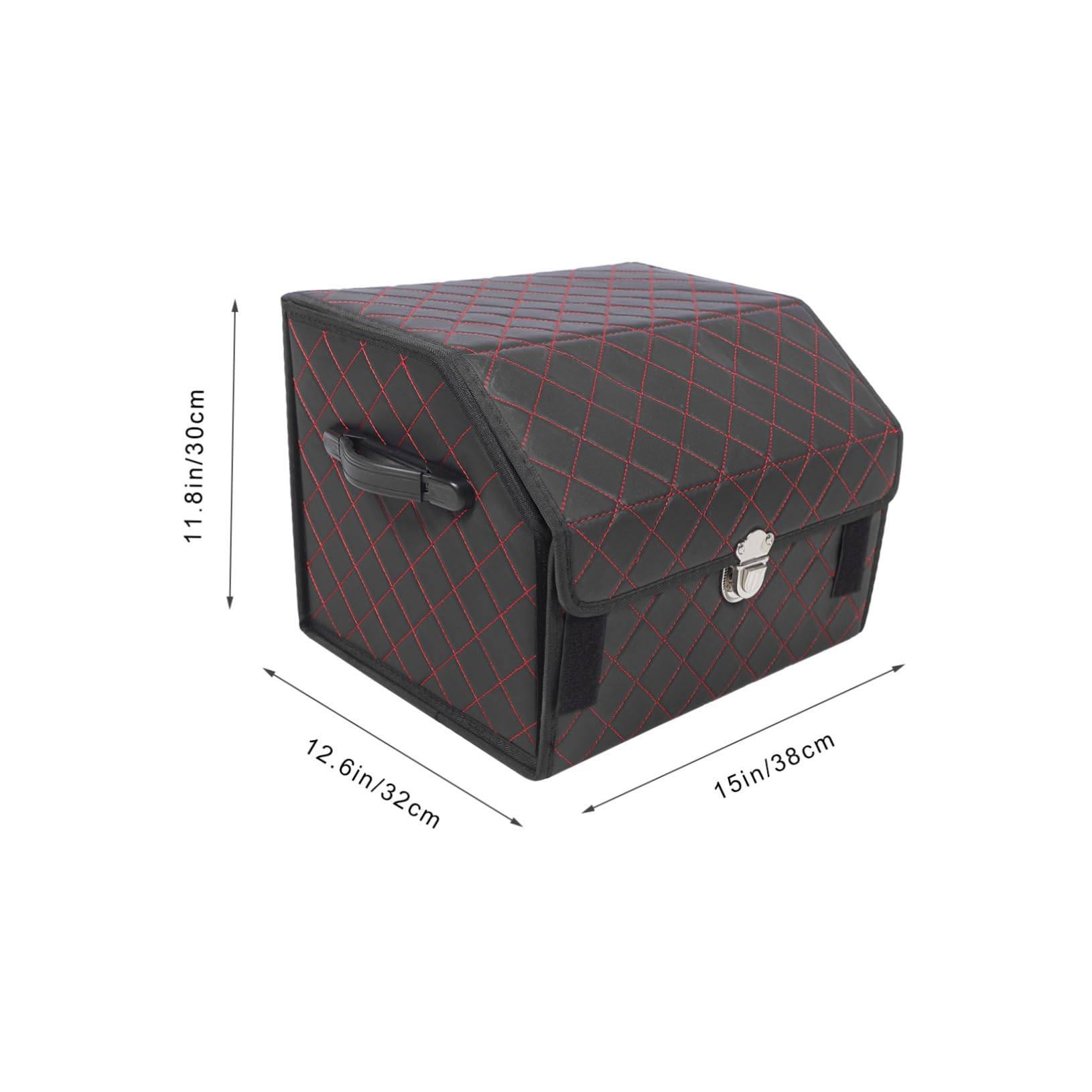 Alipis Organizer Per Bagagliaio Pelle Contenitore Pieghevole Per Suv Organizer Per Spesa Accessori Per Organizzazione Auto