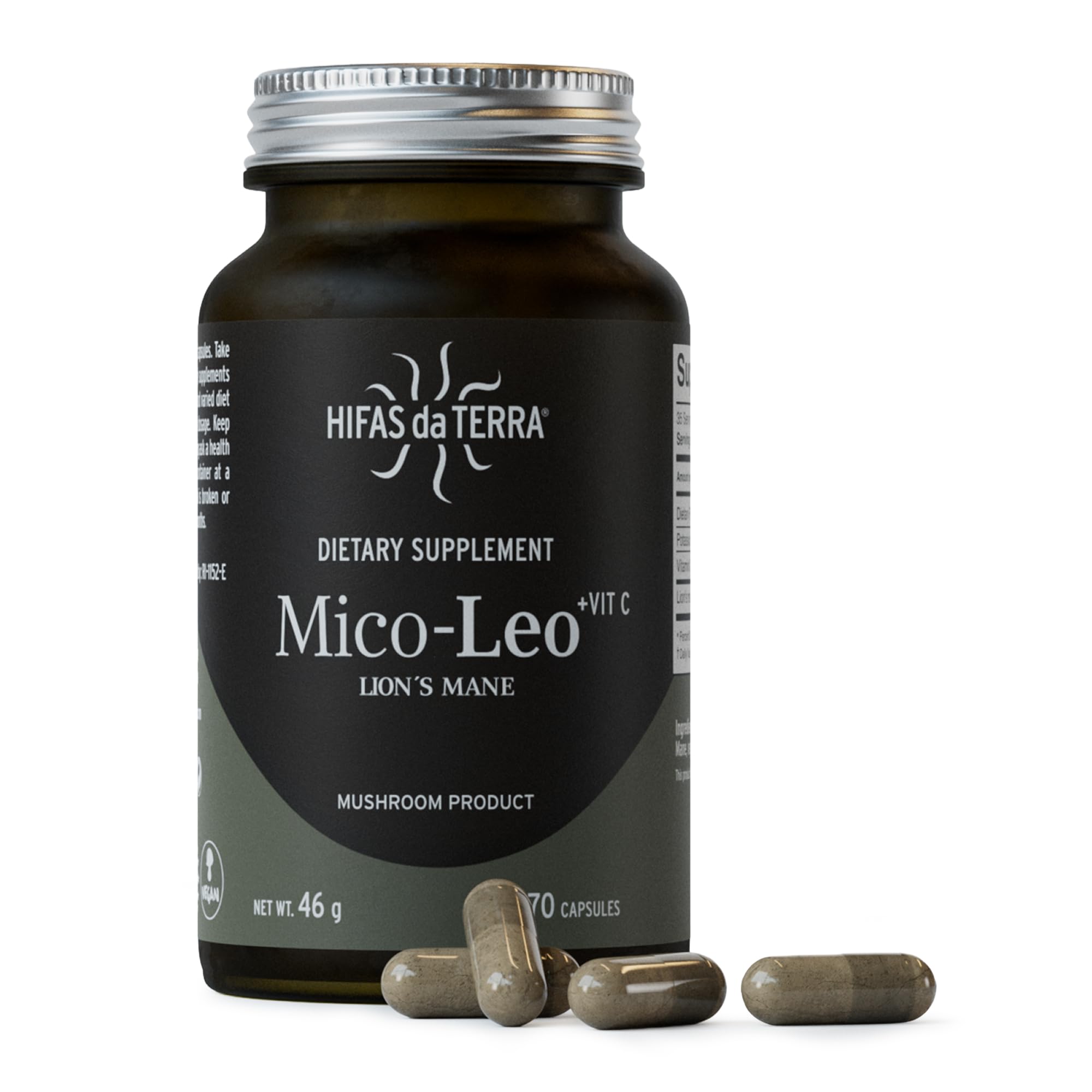 Amazon.com: HIFAS DA TERRA Mico-Leo - Organic Lions Mane Mushroom