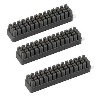 3 PCS 3D Printer Parts BambuLab A1 Nozzle Silicone Brush Heatbed Nozzle Wiper Cleaning Tool Compatible with Bambu Lab A1 3D Printer, for Cleaning Extruder Filaments