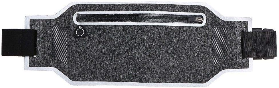 DFV mobileCycling Case Running Waist Pack Waterproof Fanny Pack Pouch Belt Bag for Motorcycle Bike and Other Sports for INTEX ELYT - GREY