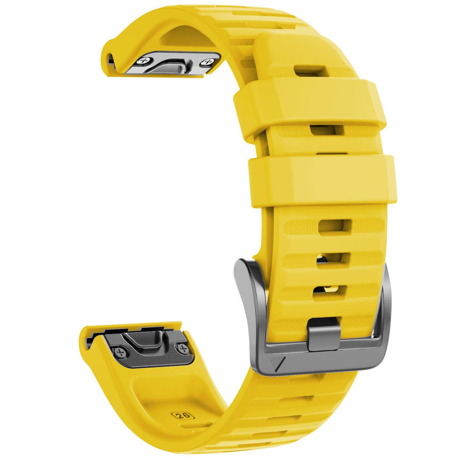 NotoCity Correa para Garmin fenix 6x/6x Pro, 26mm Correa para Garmin Fenix 5x/5x Plus/7x/7x Pro, Fenix 8/8 pro 51mm/3/3 HR Silicona Reemplazo Correas para, Quatix 7X, Epix Pro 51mm — view 17