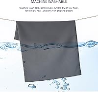 Vista 6 de EXQ Home Juego de 2 fundas de almohada de viaje con cremallera de 13 x 18 pulgadas, fundas de almohada pequeñas para almohadas de bebé de 12 x 16