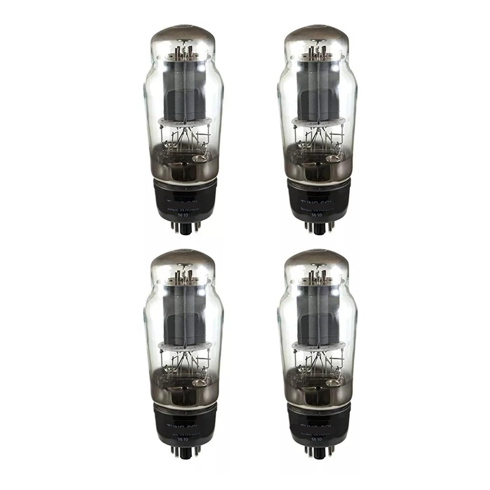 4 Pcs Current Matching Quartet 4x 6L6G Vacuum Tubes -