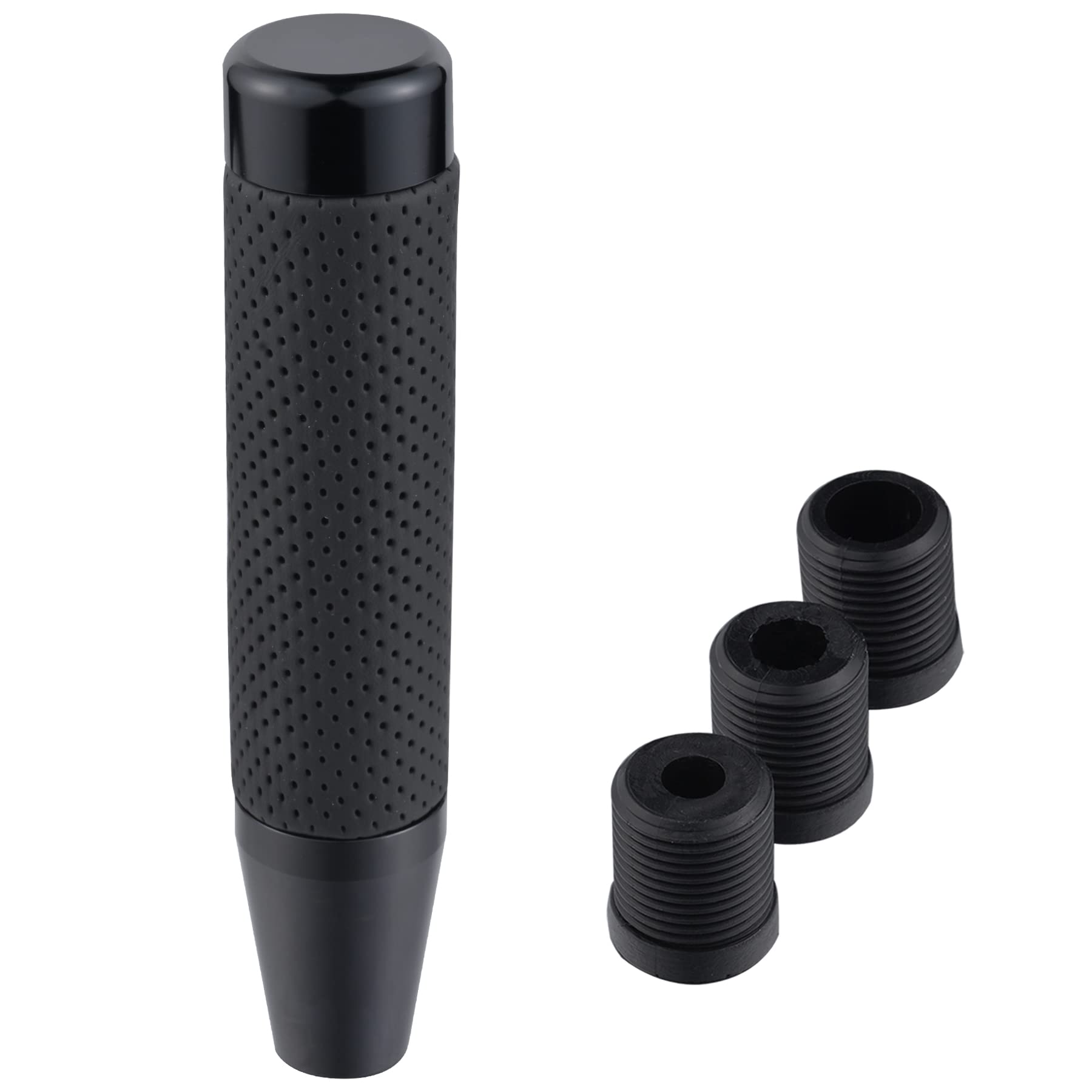 Padaodao Black Long Lever Gear Knob Shift Grip Handle Grip Stick Shifter Fit Most Automatic Manual Vehicles,