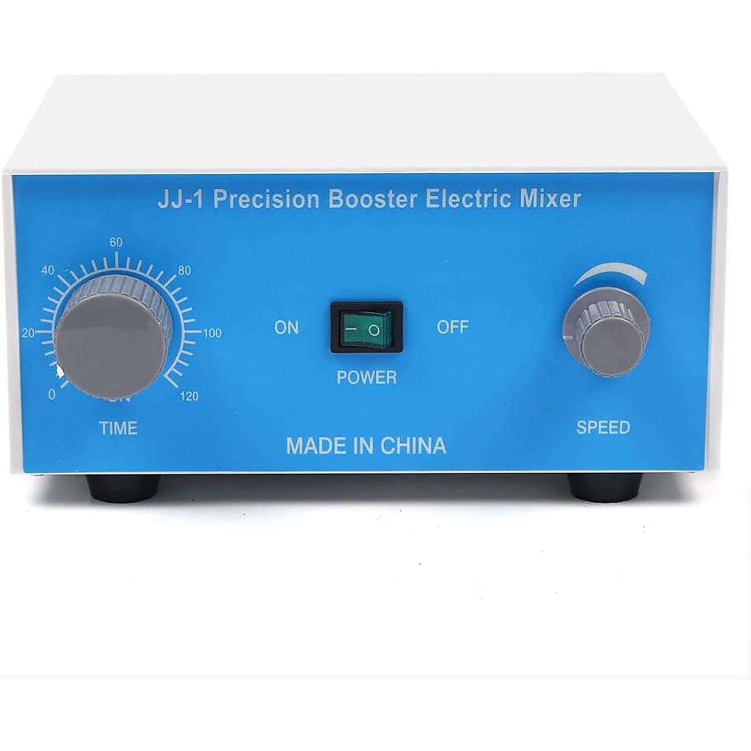 Agitador eléctrico con velocidad ajustable y temporizador, para laboratorio, químico, farmacéutico, mezcla de alimentos