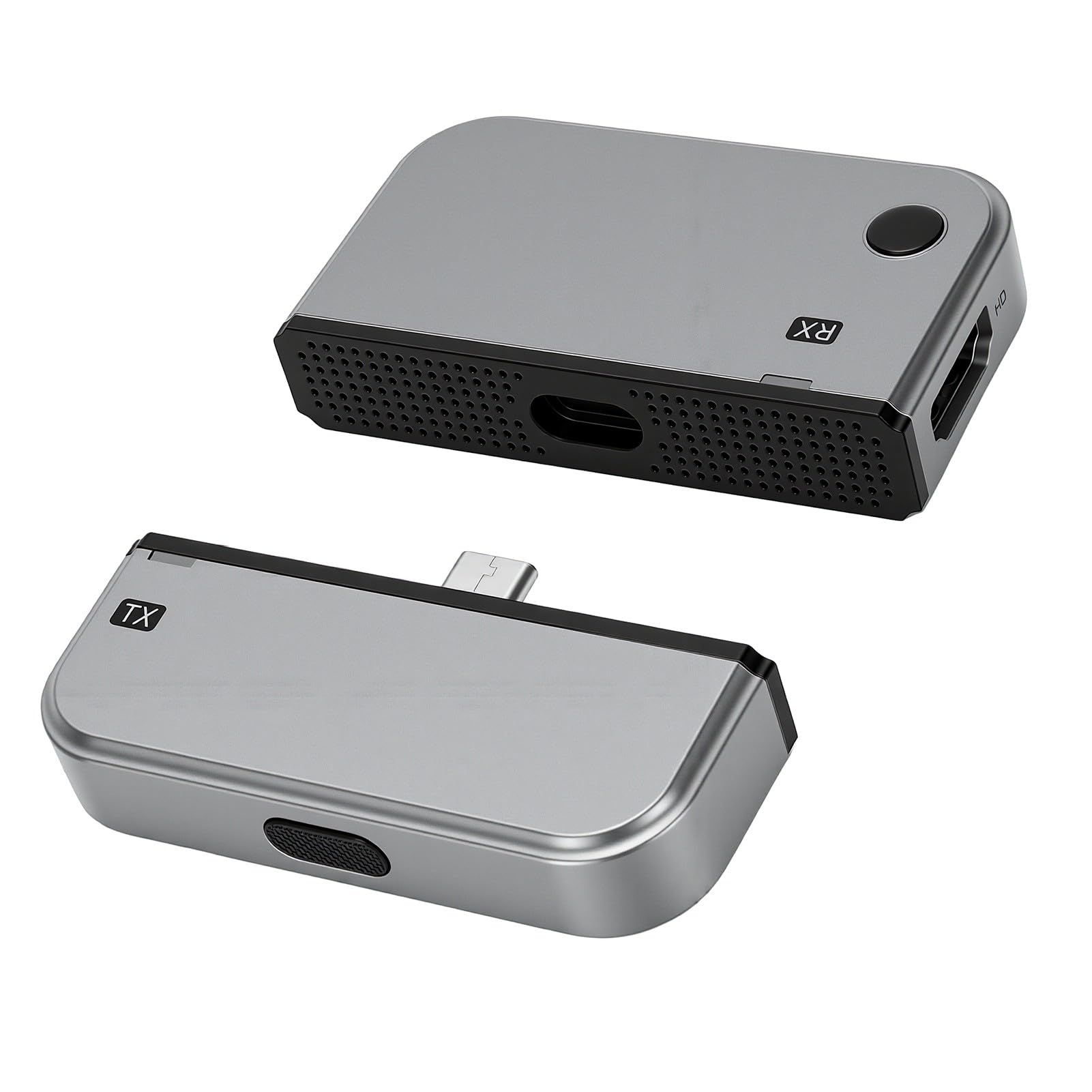 LICAEVEY Trasmettitore e Ricevitore HD Wireless di Tipo C, 1080P 60Hz 5G