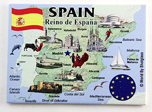 Imán decorativo para refrigerador 2.5" x 3.5" miniatura 1