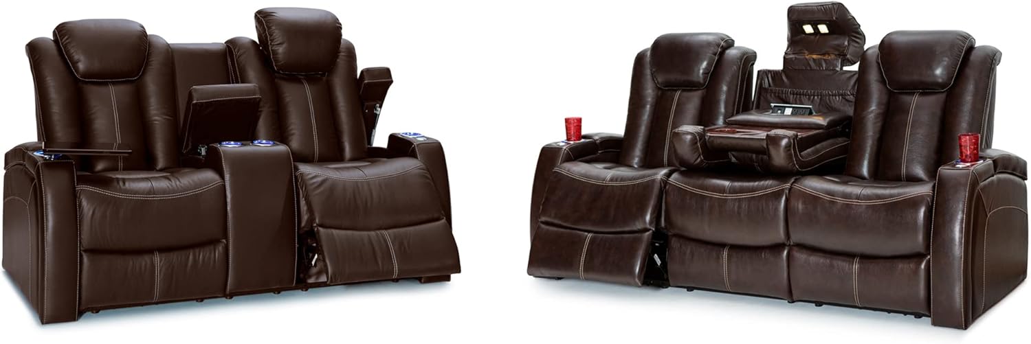 Seatcraft Republic Leather 7000 Home Theater Furniture