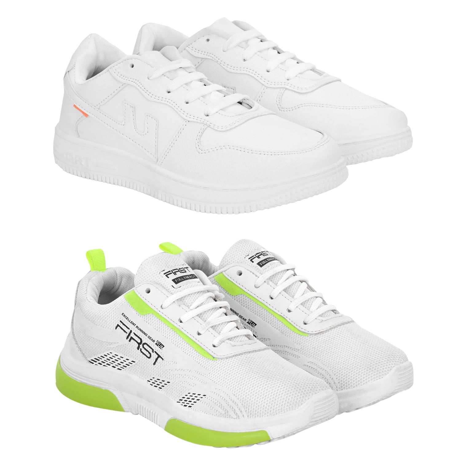 Birde Casual Shoes for Men Pack of 2_BRD-1043-BRD-797_7 White (B0CF2GS8DC) Amazon Price History, Amazon Price Tracker