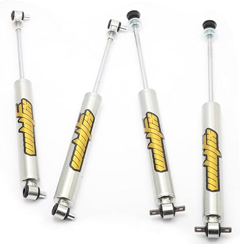 Miniatura 5 de Amortiguadores delanteros y traseros de elevación de 3.5-4.5 pulgadas para Jeep Grand Cherokee ZJ 1993-1998, revestimiento chapado en zinc, paquete