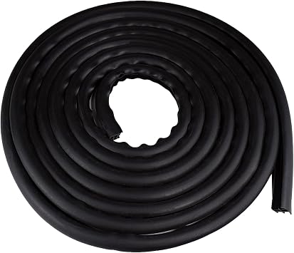 Concrete Expansion Joint Filler, 3/8" Expansion Joint Repair Replacement, Concrete Crack Repair, Backer Rod, Flexible Foam Rubber Seal, Rubber Strip for Sidewalk, Driveway, Walkway, Doors, Windows