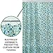 mDesign Heavy Duty PEVA Waterproof Shower Curtain Liner, for Bathroom Showers, Stalls and Bathtubs, Decorative Pebble Print Design - 72