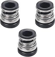 Vista 17 de Othmro 1 unids diámetro interno 0.630 in aleación plástico sello de eje mecánico reemplazo 104-16 sello de eje para bomba de agua bombas de eje eje