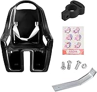 Vista 7 de Asiento de bicicleta de muñeca para niñas, silla de muñeca de bicicleta para bicicletas de 12 a 20 pulgadas, se adapta a muñecas American Girl, rosa