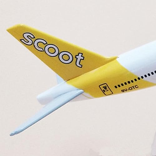 Miniatura 5 de 1/400 Escala Diecast Singapur 777 Modelo Avión Modelo Airbus Aviación Ciencia Exposición Modelo