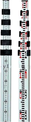 Indian Enterprise Aluminum Leveling Staff 6 meters 5 fold