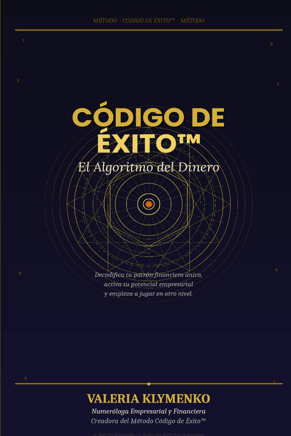 Código de Éxito™: El Algoritmo del Dinero: Decodifica tu patrón financiero único, activa tu potencial empresarial y descubre el número que gobierna tu relación con el dinero
