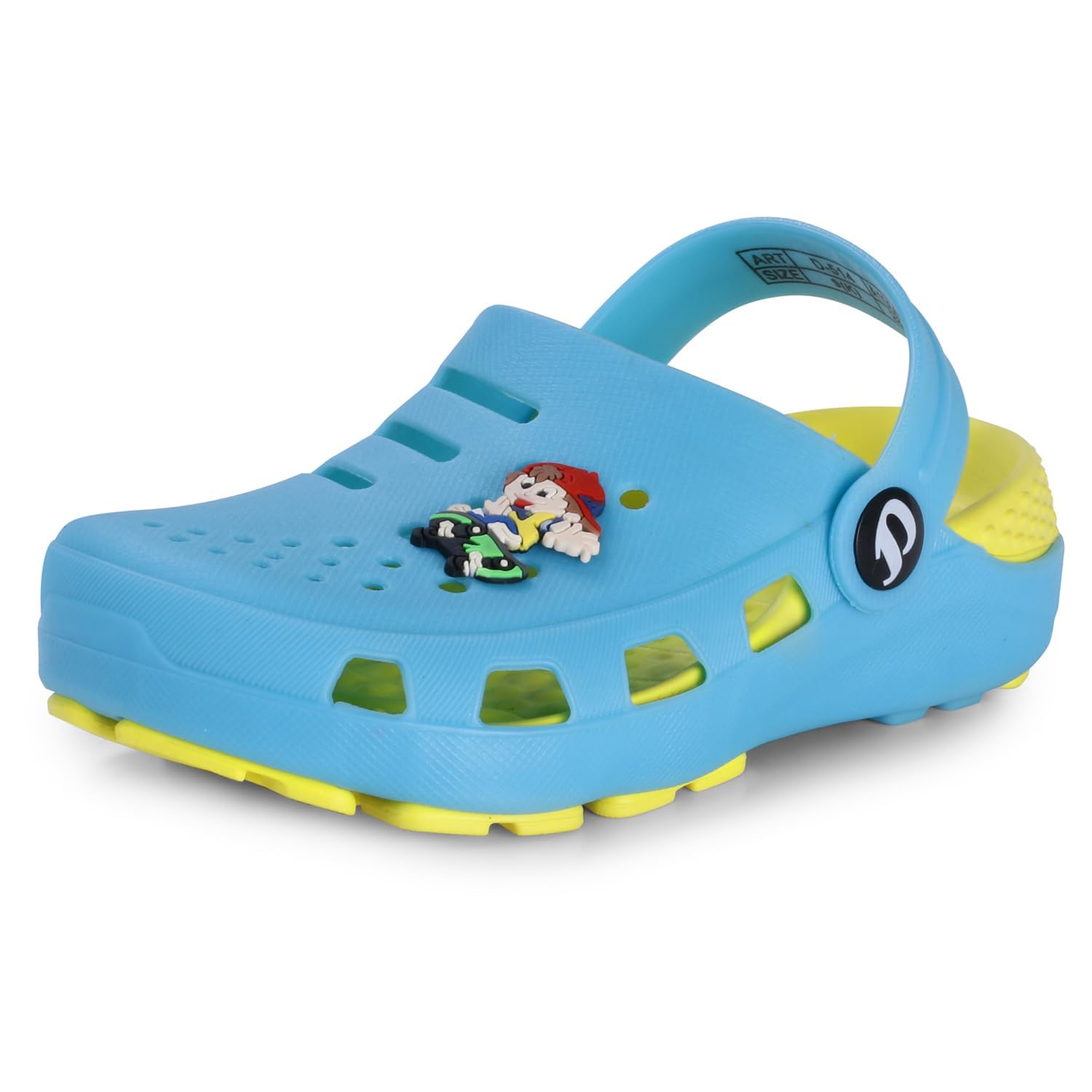 DOCTOR EXTRA SOFT Unisex-Child Kids Classic Ultra Soft Clogs/Sandals with Adjustable Back Strap| Comfortable & LightWeight| Stylish & Anti-Skid| Indoor & Outdoor Casual Sports Mules Boys & Girls D-514