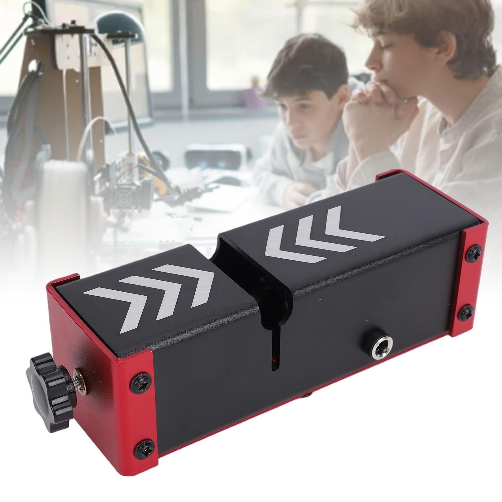 LiebeWH Empalmador de Filamentos Soldador de Filamentos de Metal de 1,75 Mm con Adaptador de Suministro y Herramienta de Pelado para Usuarios de Impresoras 3D que Unen Filamento Sobrante de PLA ABS