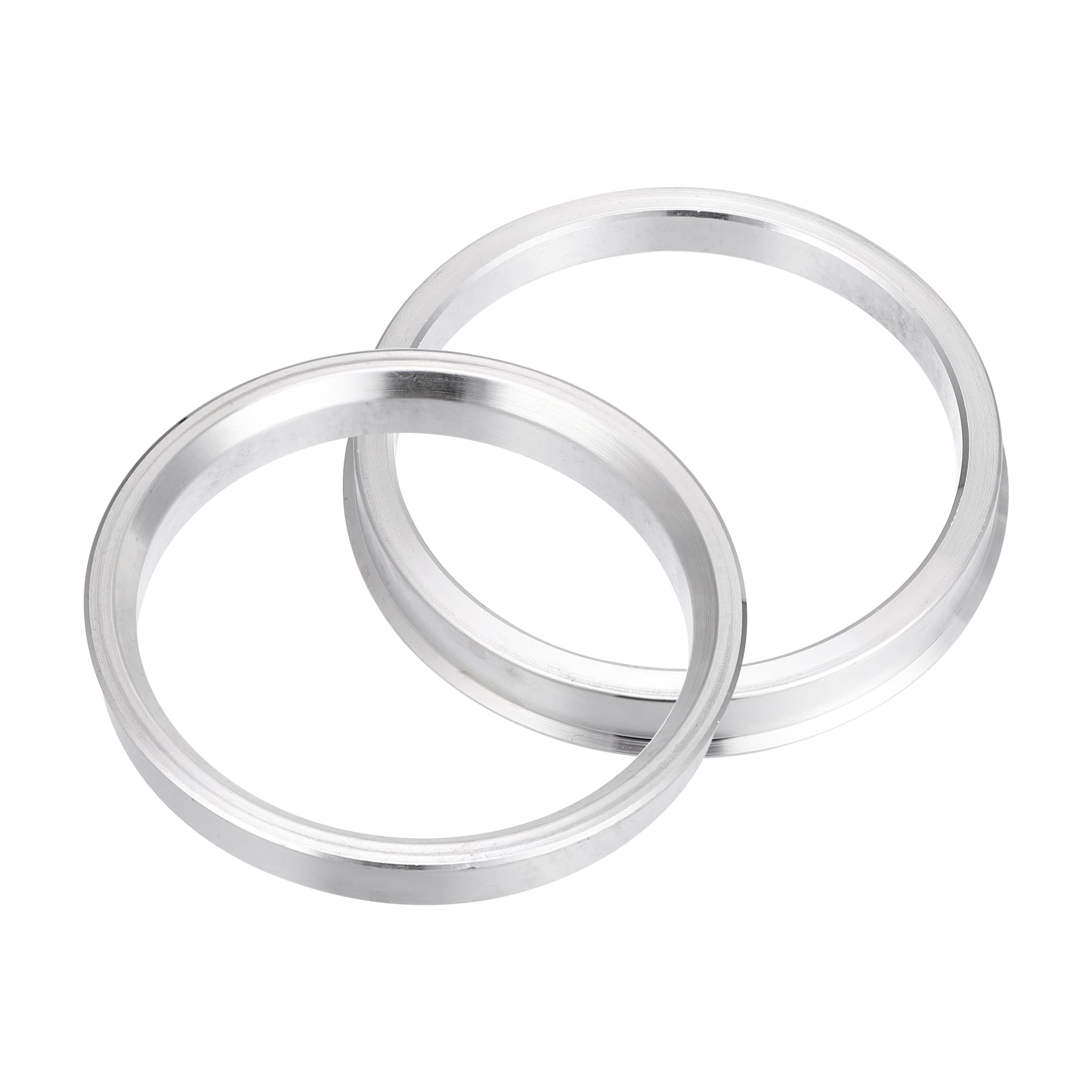 X AUTOHAUX 4 pz OD 76mm a ID 66.6mm Lega di Alluminio Auto Mozzo Centrico Anelli Ruota Bore Centro Distanziale Ricambio