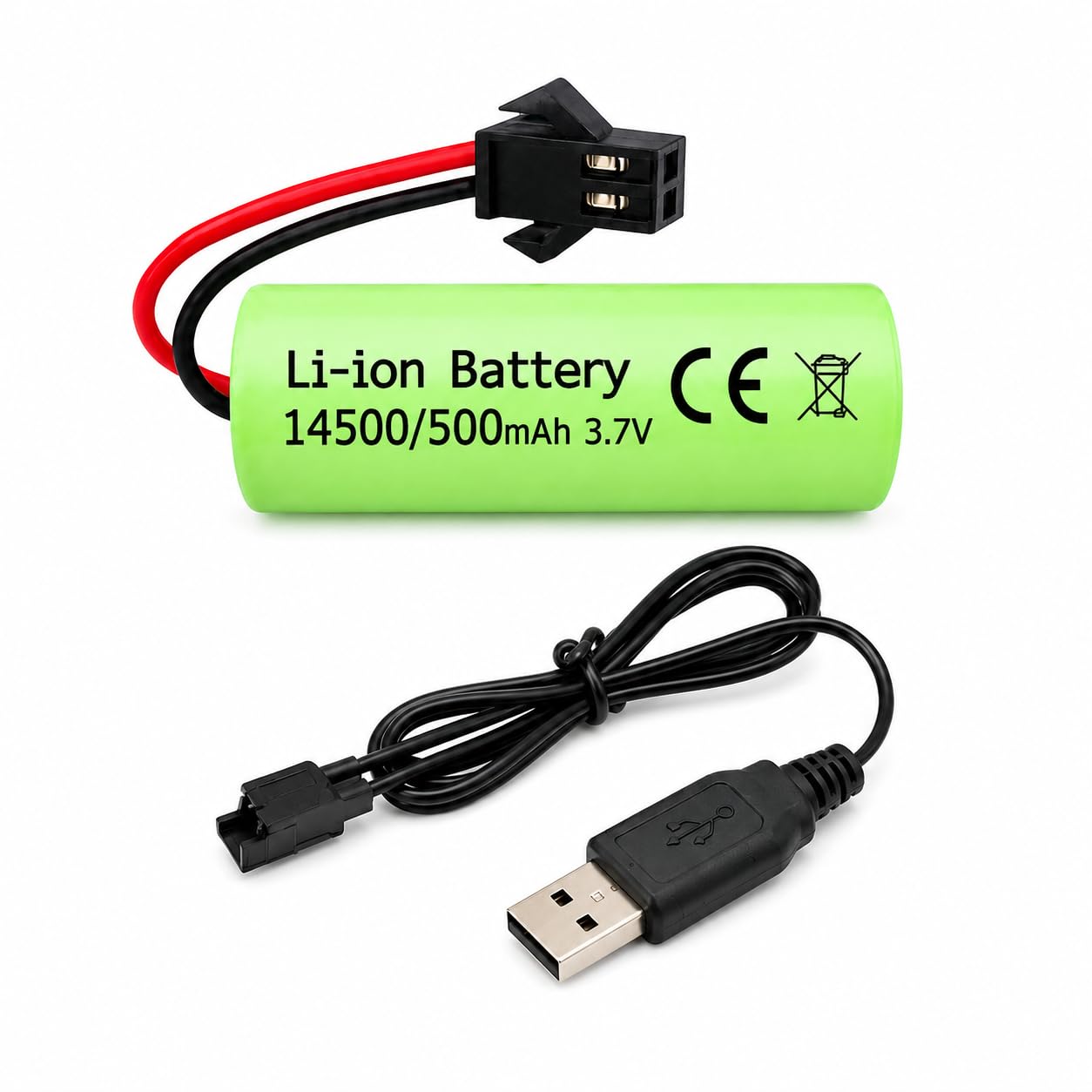 3.7V USB Charger Cable with SM-2PIN Plug Universal Compatible RC Car RC Plane RC Tank RC Boat and Other Remote Control Toys for 3.7V Lipo Battery USB Charger with Battery Protection (2)-image-20