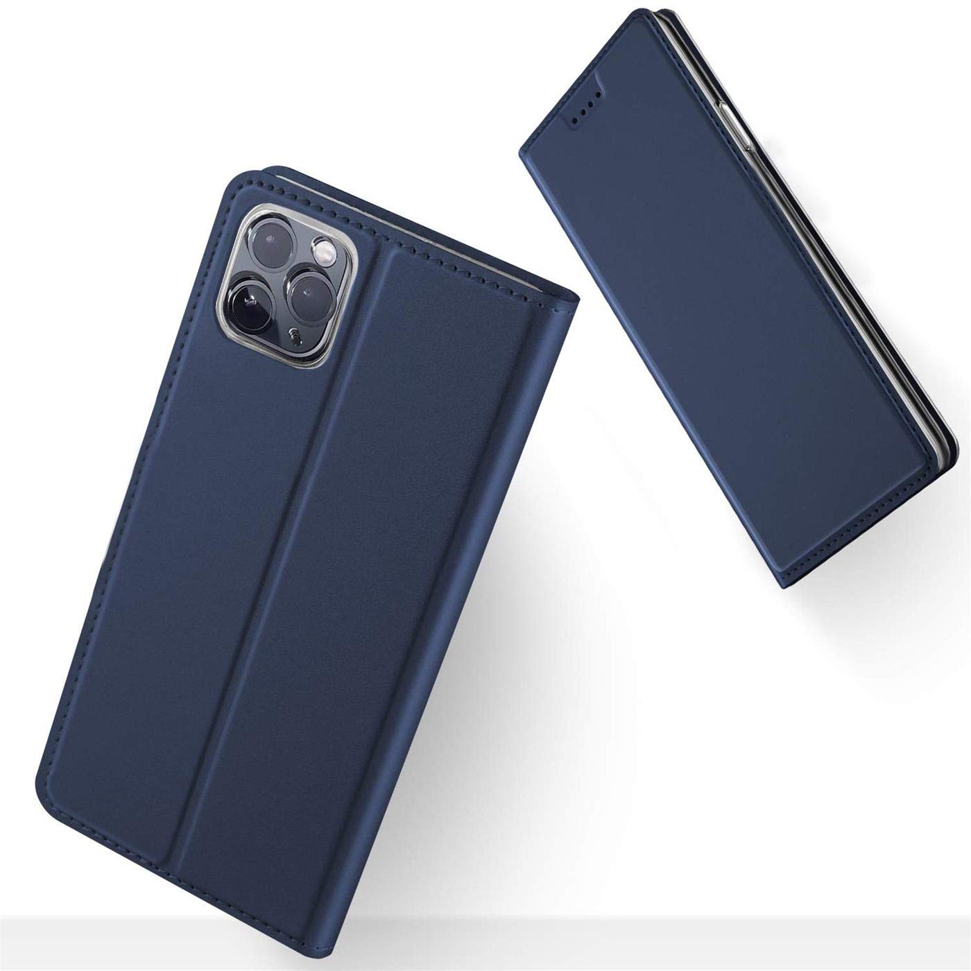 Verco Case compatible with iPhone 13 Pro Max, Flip Wallet Cover with Magnetic Closure for iPhone 13 Pro Max Phone Case - blue - Image 2