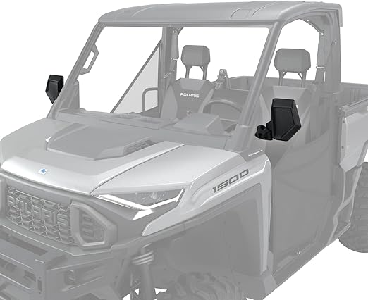 Polaris Side View Adjustable Mirrors for RANGER, ROPS Mounted, Set of 2, 2889099