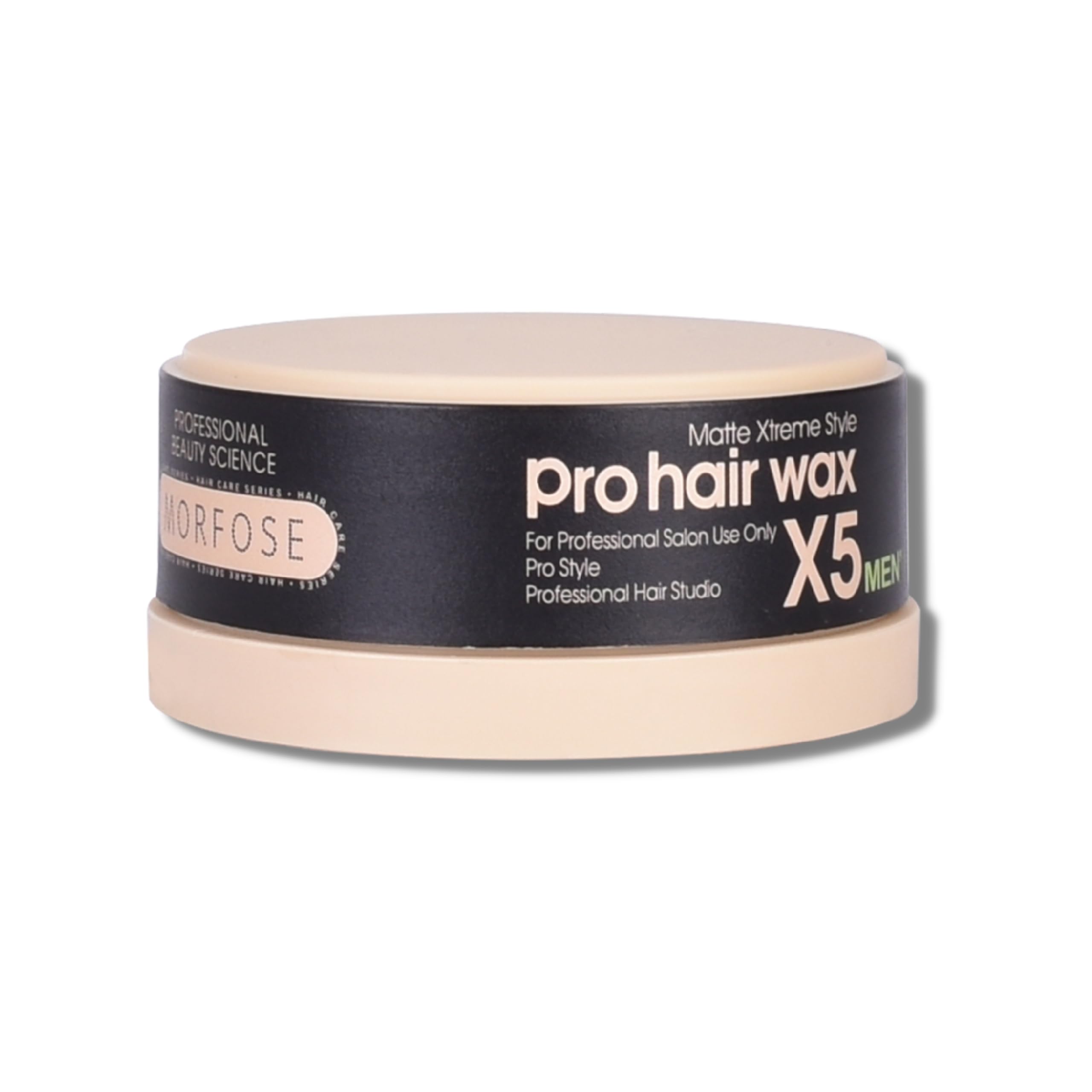 Morfose Pro Hair Wax Matte Xtreme Style 150ml,Edge Control,Ultra Hold for Men & Women, Hair Wax, Hair Powder, Pomade & Clay for Styling (Matte Xtreme)