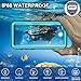 EFFUN Waterproof Case for Samsung Galaxy S9 Plus, Built-in Screen Protector, IP68 Waterproof, Aqua Blue