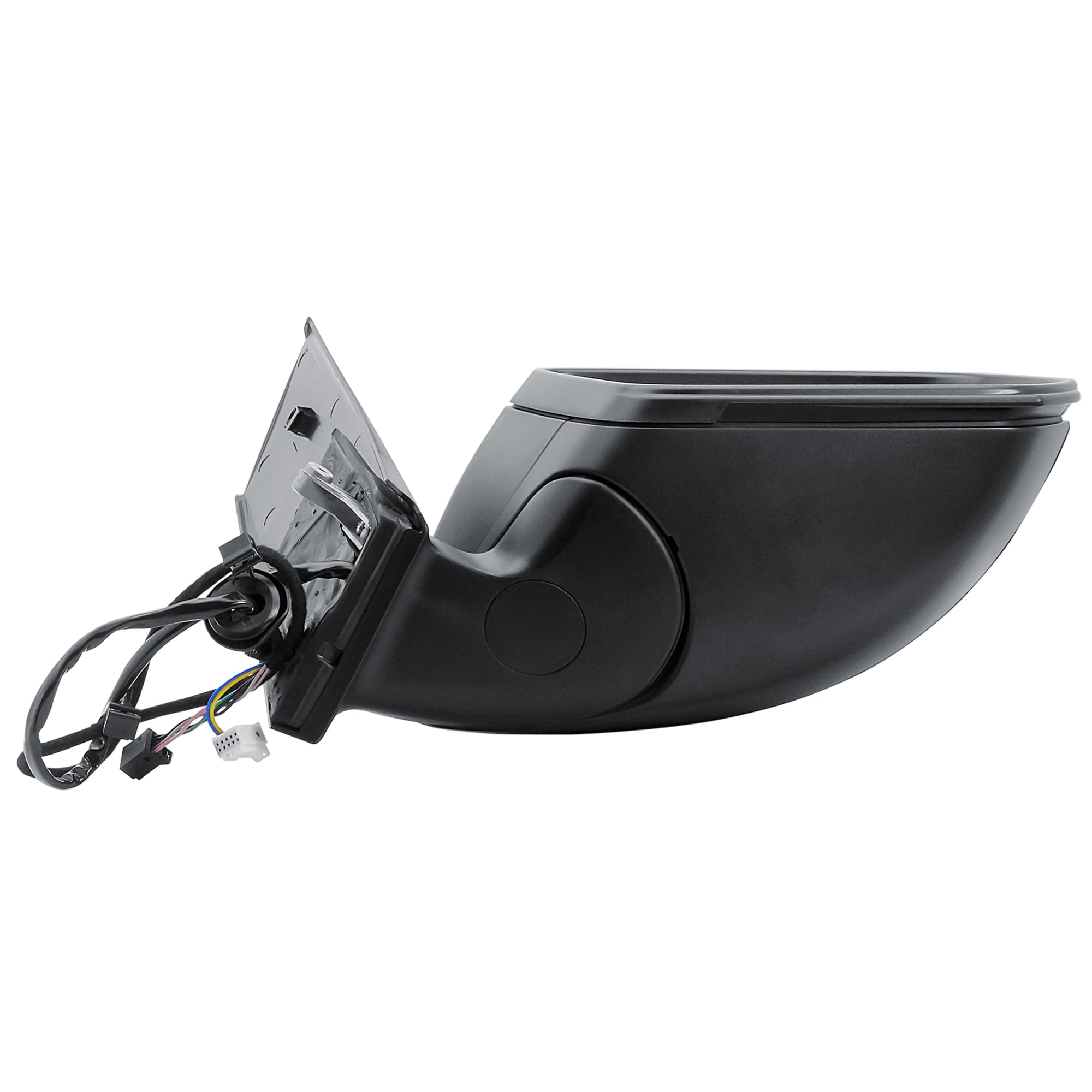 Espejo Retrovisor Exterior Electrico y Calefactable sin Luz Intermitente Plegable Manualmente Parte Trasera Estructurada Cubierta para Mercedes Vito W447 2014-2025 (Derecho RH Plegado Electronico)