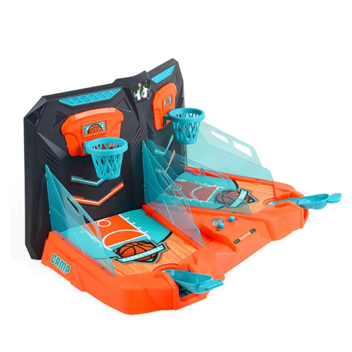 Totority Unique Design Double Basketball Table Basketball Toy for Boys and Girls Easy Assembly Fun Game