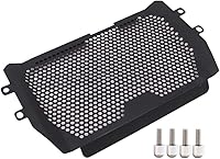 Vista 7 de Cubierta protectora de radiador de motocicleta, protector de rejilla de radiador, protector de parrilla de acero inoxidable, accesorios