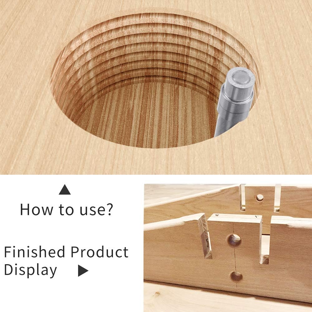 Spiral Flush-Trim Router Bits, Solid Carbide Router Bit 1/4-Inch Shank Spiral Flush Trim Down Cut from TACKPRO(1/4" Shank Down-Cut(3PCS))