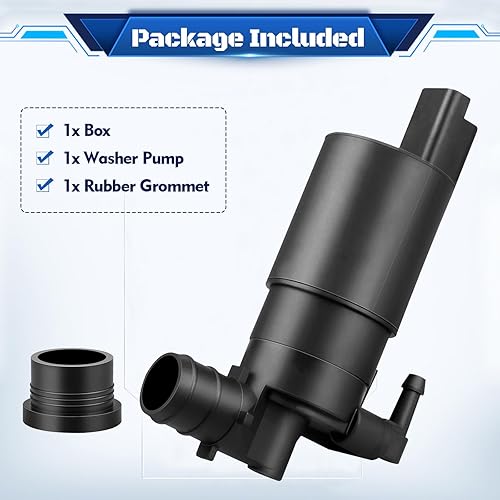 Miniatura 7 de HHCSOP Bomba de limpiaparabrisas de repuesto para Nissan Titan 2004-15 | Nissan Frontier 2009-15, 2004 2005 2006 2007 2008 2009 2010 2011 2012 2013