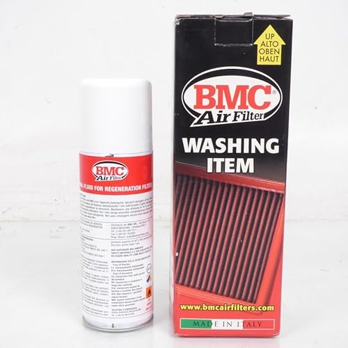 Olio spray per filtro aria racing BMC in flacone da 200 ml moto competizione