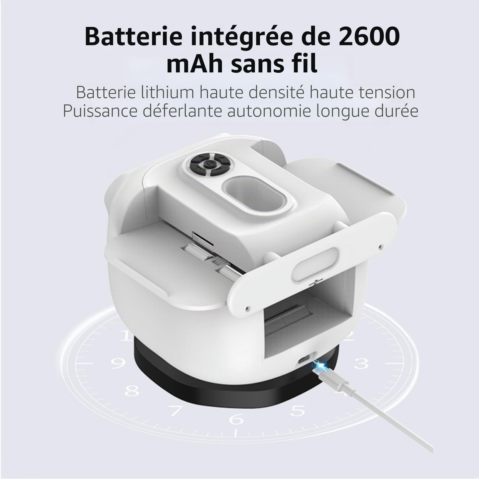 Elprico Magasin Automatique de Cartes et Concessionnaire, Machine de Shuffler de Carte Rechargeable et Programmable avec Une Opération Silencieuse pour Le Poker, Le Pont et Les Jeux