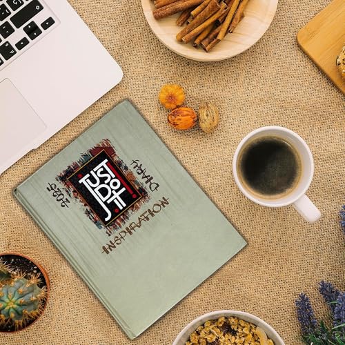 Image of TULMAN 1 Pack A5 Hard Bound 2026 Journal Diary - Just Do IT Motivational Planner & Creative Writing Perfect for Students, Professionals & Gift Giving (23 x 17.6 x 1.7) CM