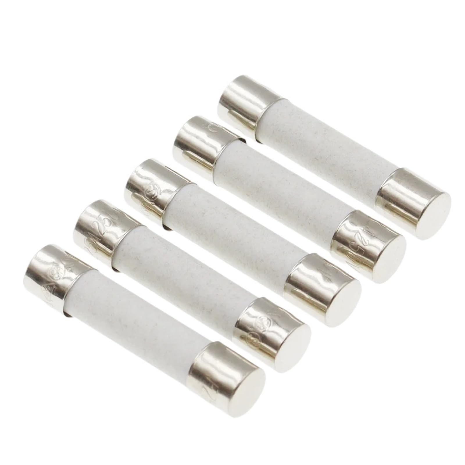 Szybki bezpiecznik ceramiczny 5 x 20 mm, 250 V, 0,1 A-30 A, 100 sztuk (QUICK BREAK F_5A)