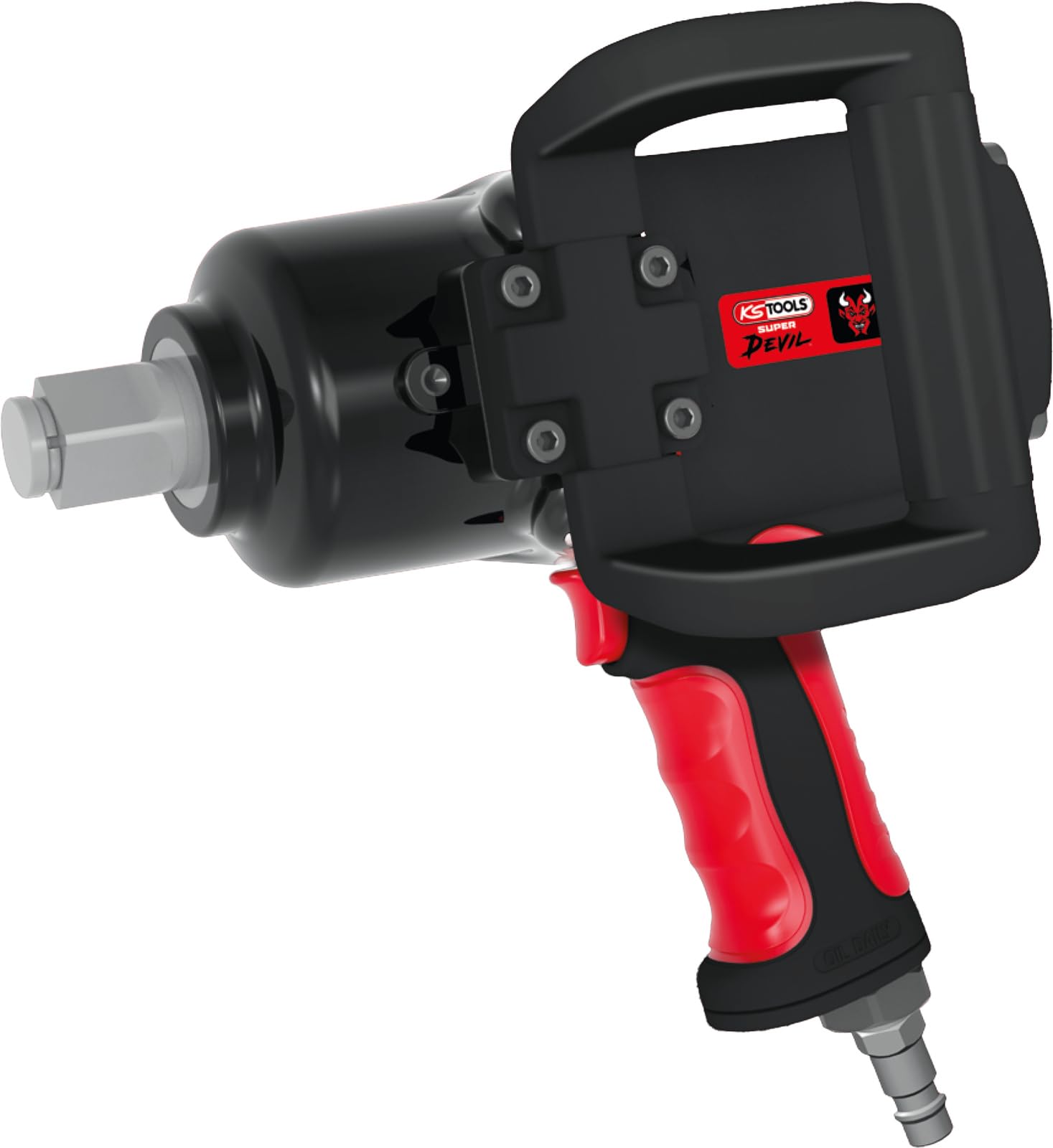 KS Tools 512.1015 1" THE DEVIL wysokowydajna pneumatyczna wkrętarka udarowa, 4250 Nm