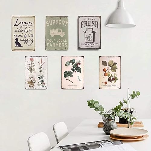 Miniatura 5 de Eeypy, Letrero de lectura de amor de metal, arte de pared para niña