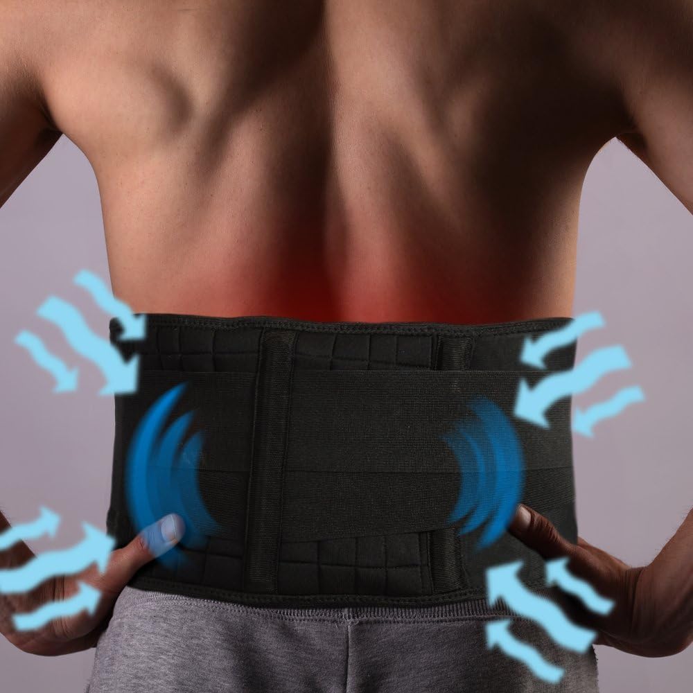 Amazon.com: Light Weight Compression Gel Wrap For BACK & HIP Pain ...