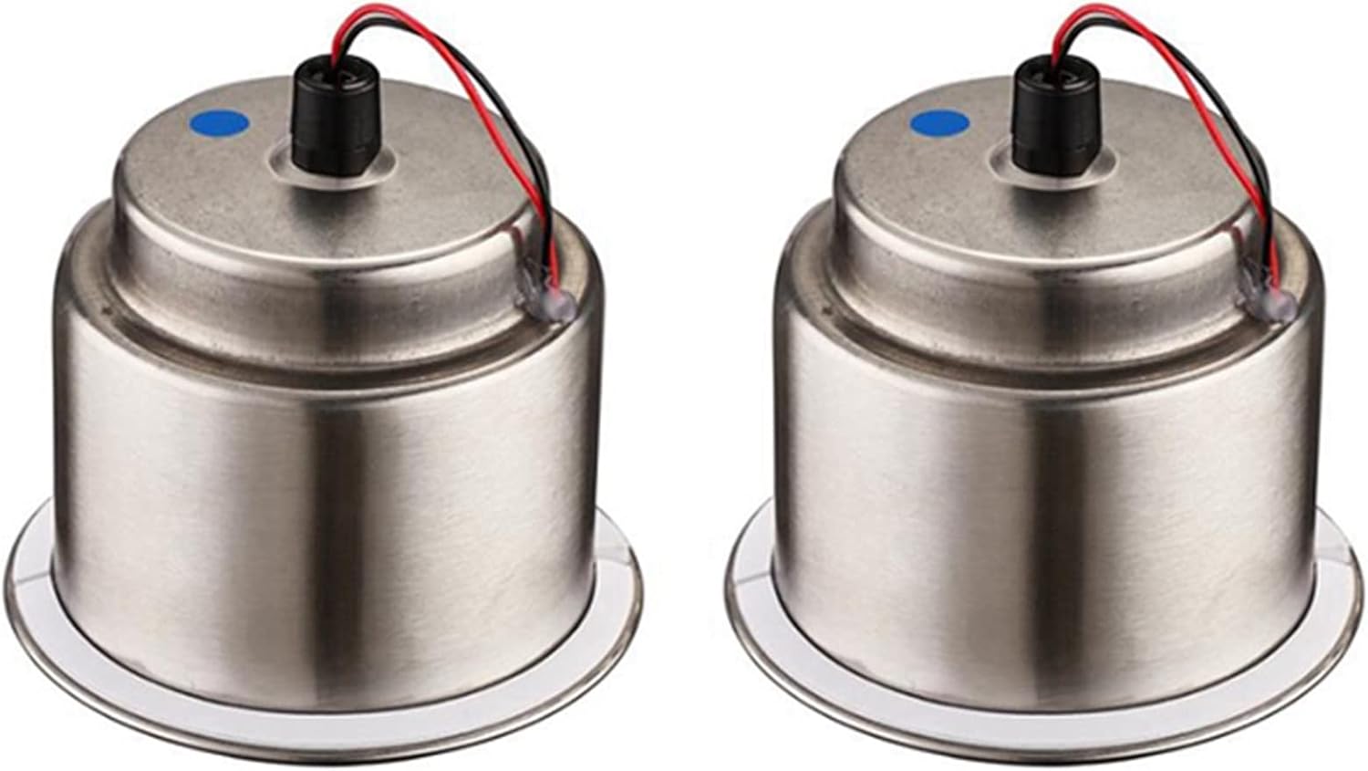 KOMBIUDA Edelstahl Getränkehalter Für Boot & Wohnmobil - Wandmontage, Rutschsicher, 79mm Innendurchmesser